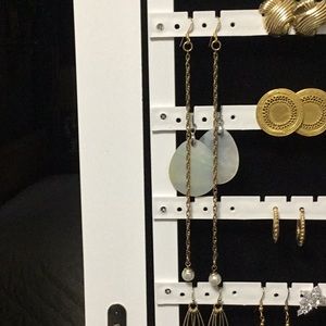 Gold Pearls Earrings